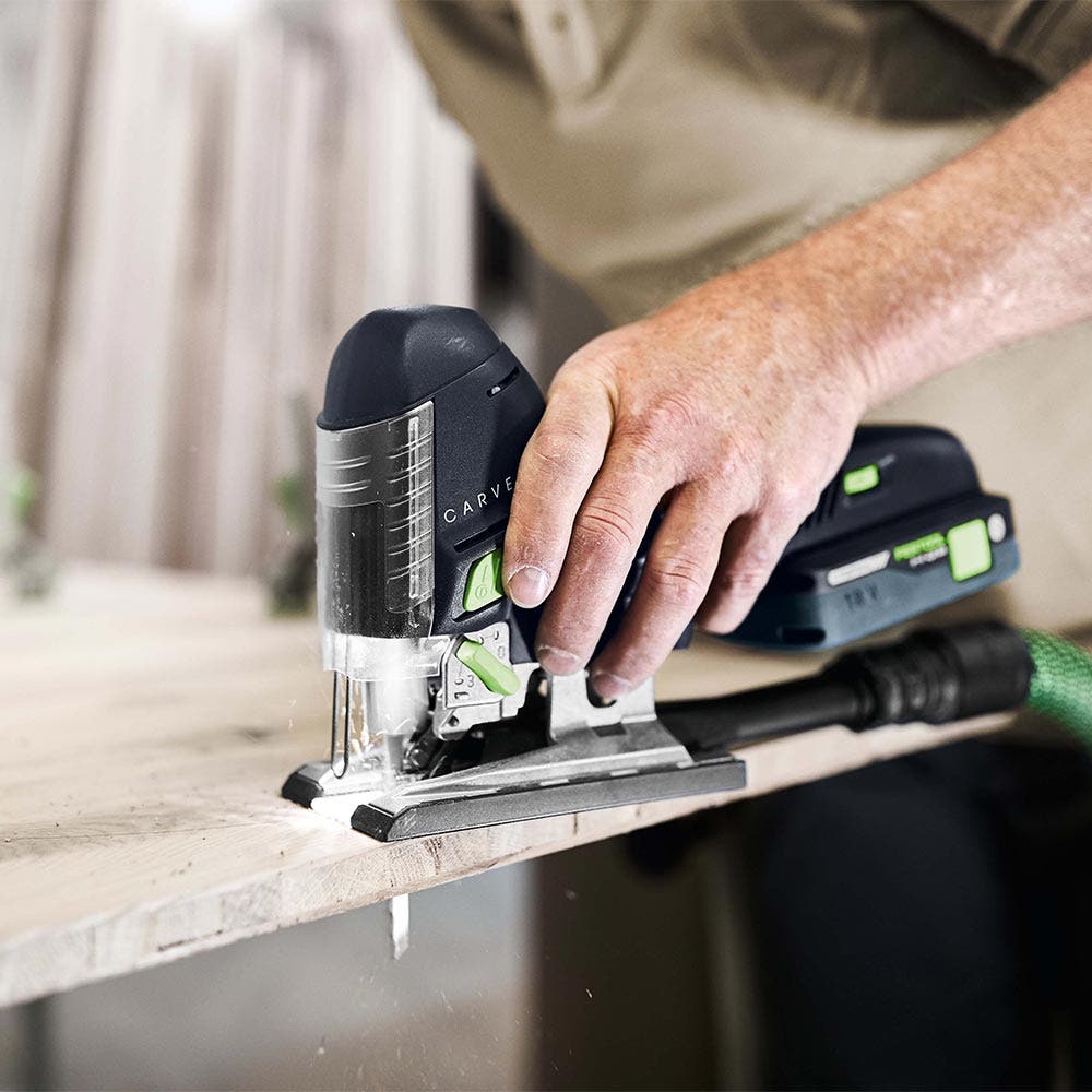 Serra tico-tico FESTOOL 18V PSC 420 CARVEX em caixa Systainer Skin 576521