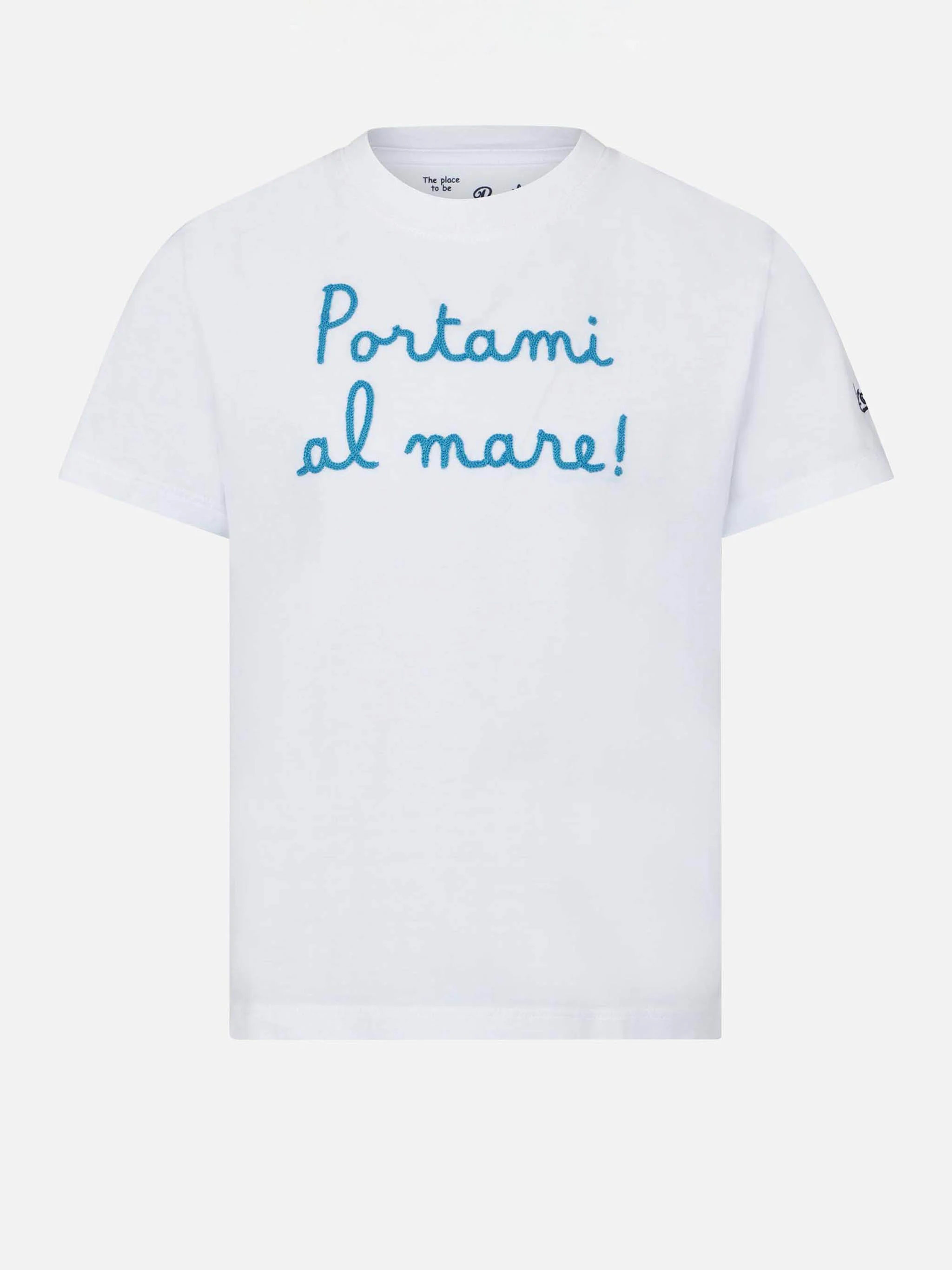 Babyshirt met de tekst 