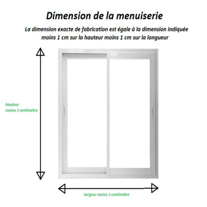 White Aluminum Sliding Window, 105cm High x 100cm Wide, 2 Panels