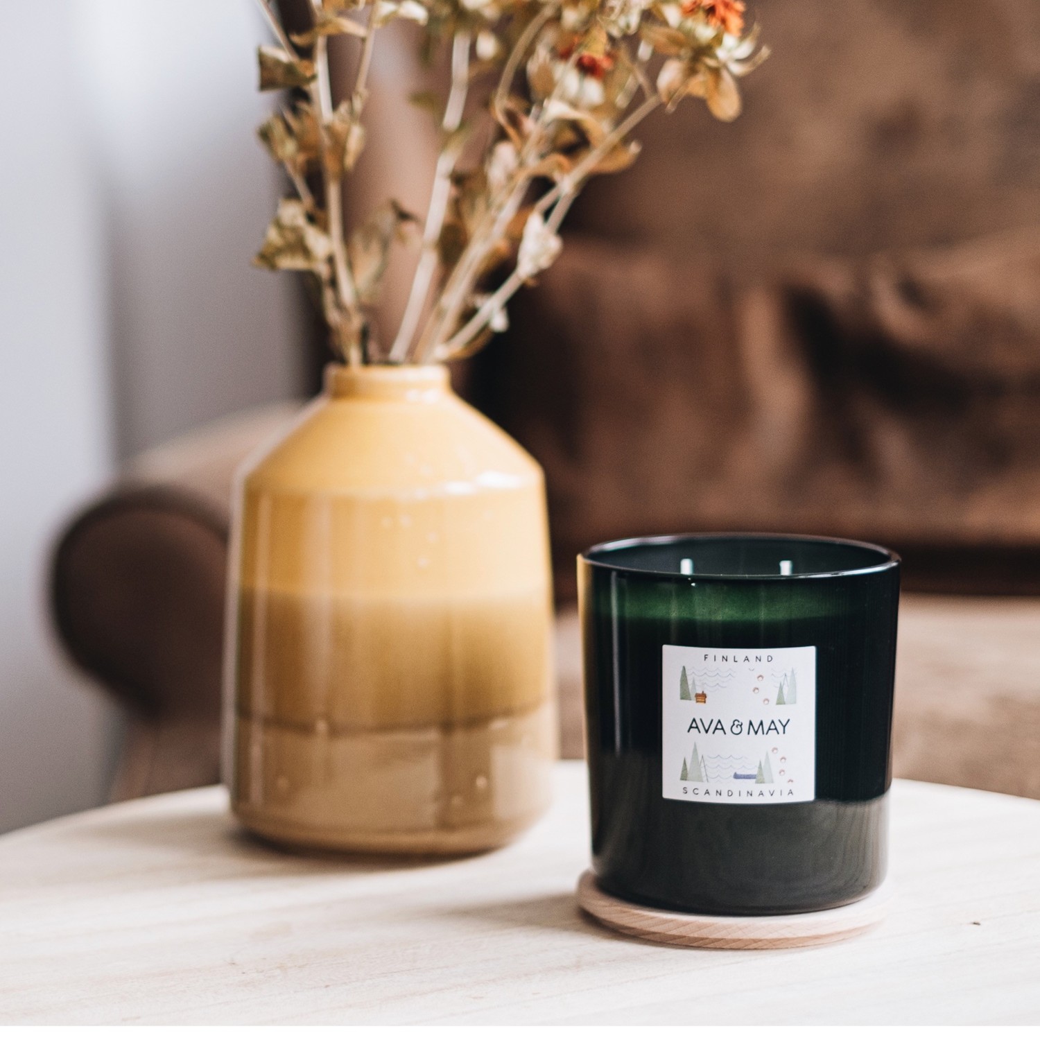 AVA & MAY Maxi bougie parfumée Finlande