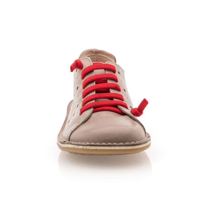 Zapatos de mujer marrones con cordones / Zapatos Derby