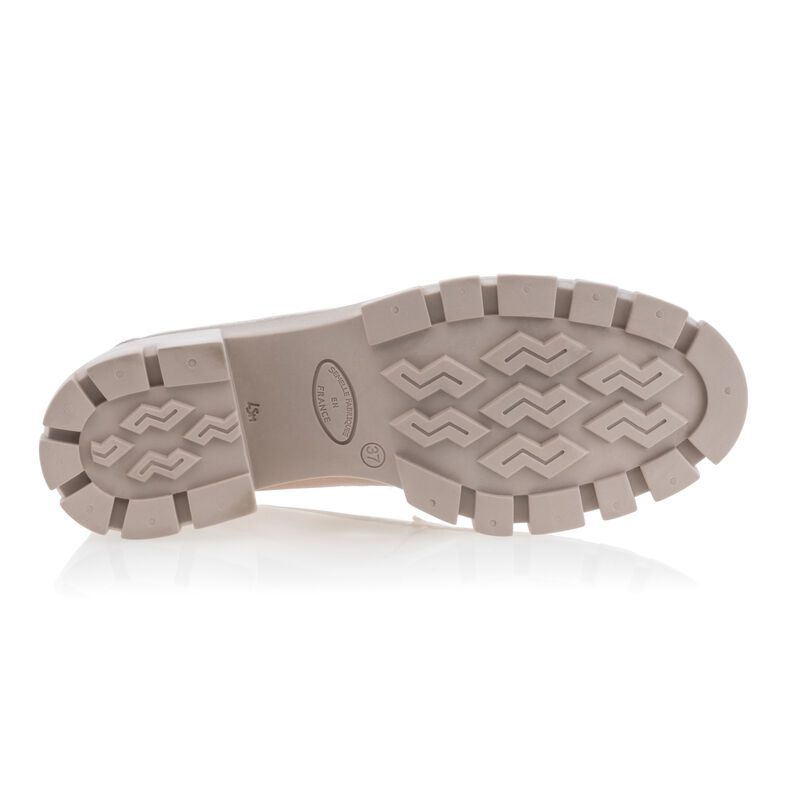 Mocasines/zapatos náuticos amarillos para mujer