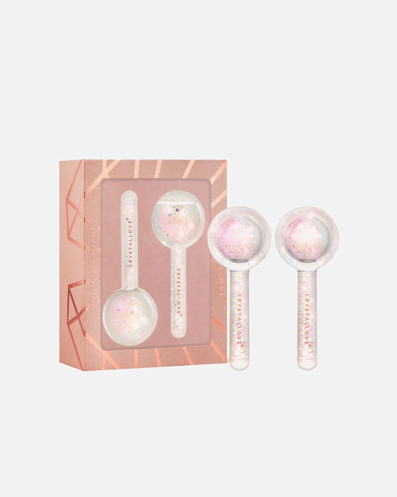 Crystallove sejas kopšanas komplekts Cryolift ledus sfēras Crystal - 1 gab.