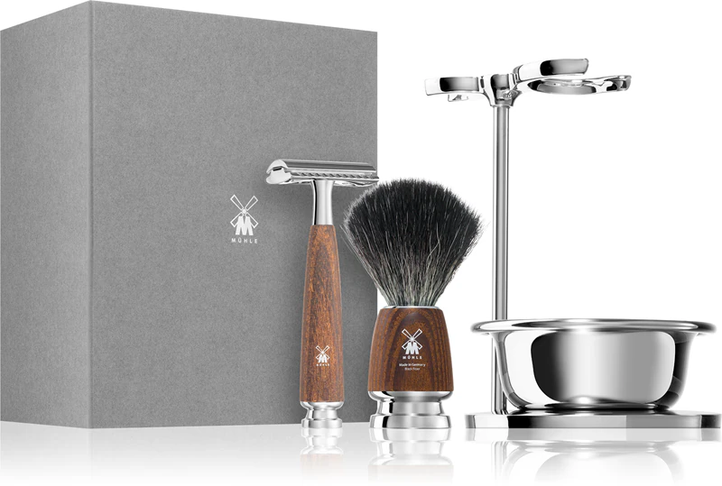 Mühle RYTMO Set gestoomde as scheerset