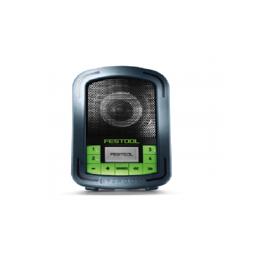 FESTOOL Baustellenradio 10,8–18 V Sysrock Bluetooth-Schutzhülle 202113