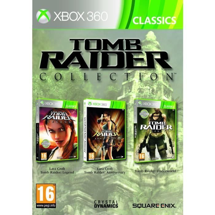 Raccolta di videogiochi - TOMB RAIDER - Trilogia Classica - Xbox 360 - Avventura - DVD - PEGI 16+