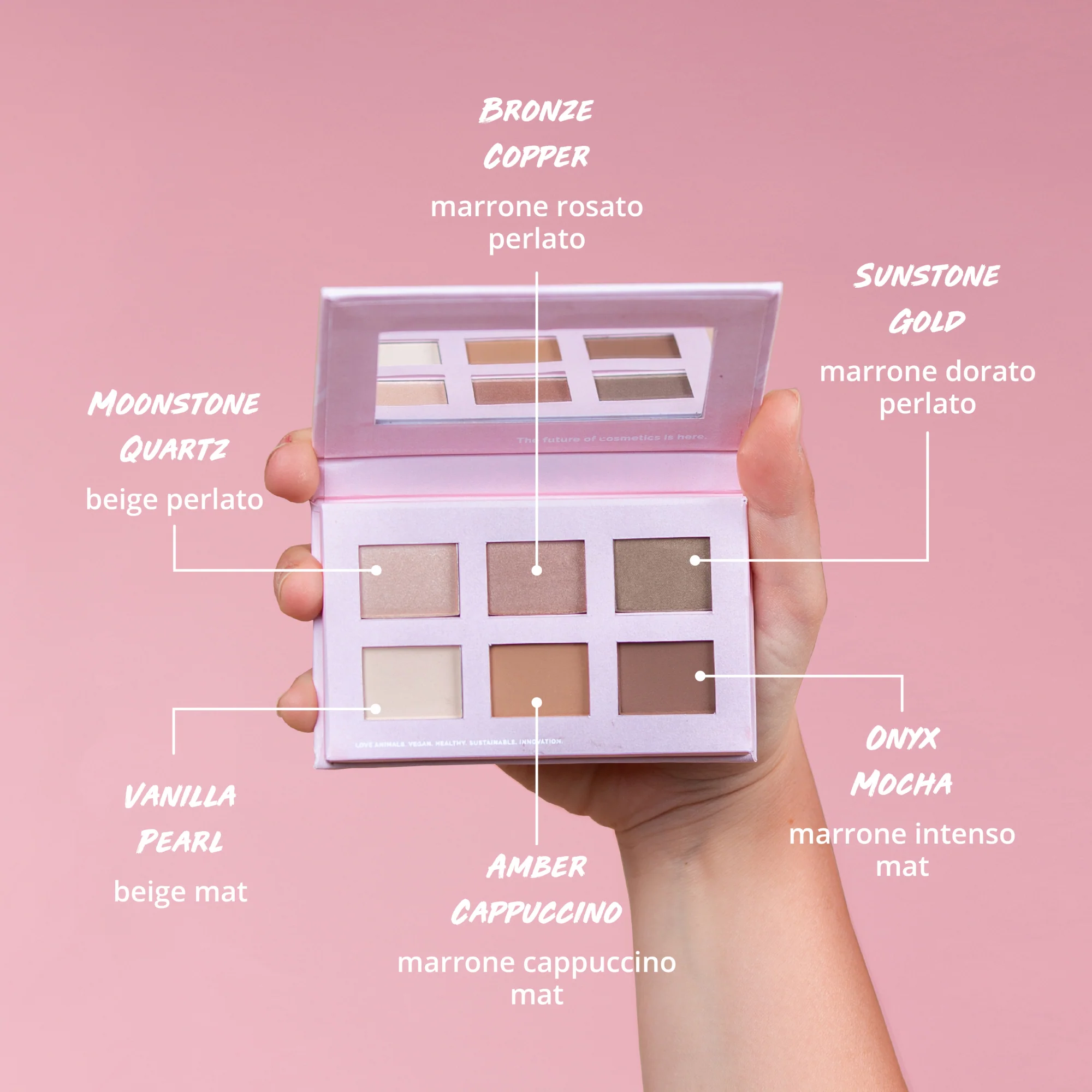 Occhi Mineral Eyeshadow Palette - Palette occhi, Ombretto compatto