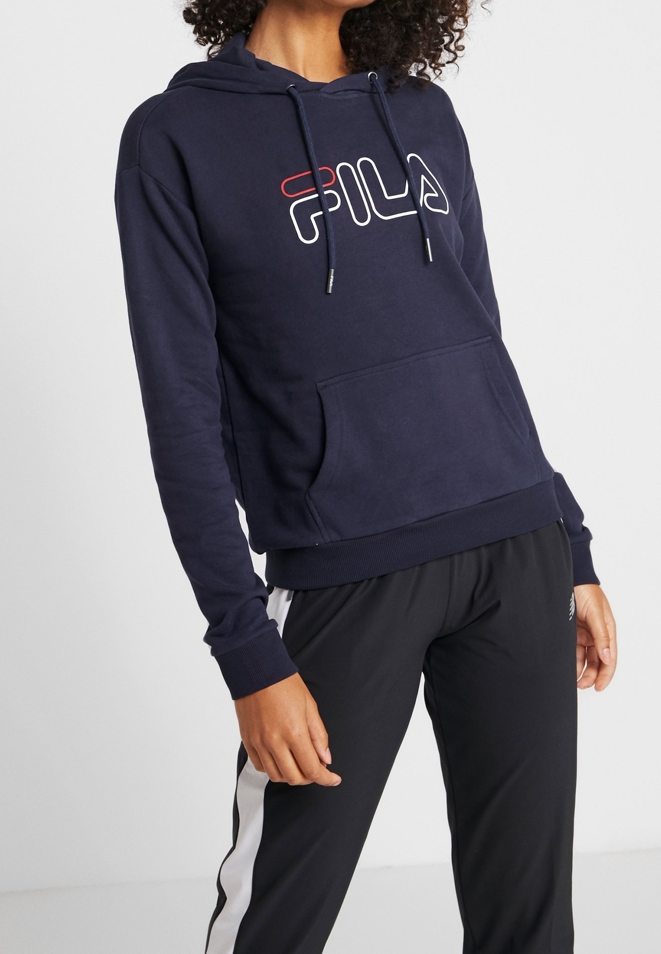 Sweat à capuche Fila - bleu foncé