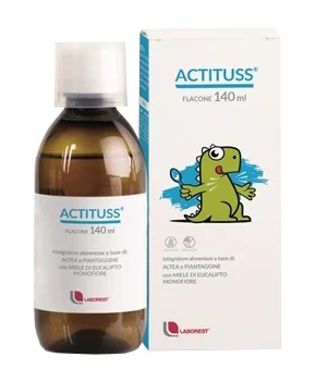 LABOREST Actituss hoestsiroop voor kinderen 140 ml Voor het welzijn van de bovenste luchtwegen