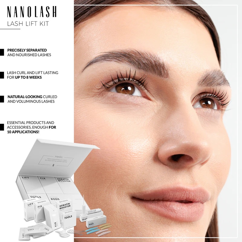 „Nanolash“ blakstienų laminavimo rinkinys