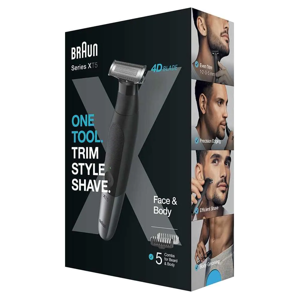 Braun XT5100 Trimmer Box Black/Grey 1CT