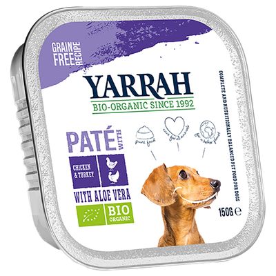 Biologische Yarrah-paté 12 x 150 g
