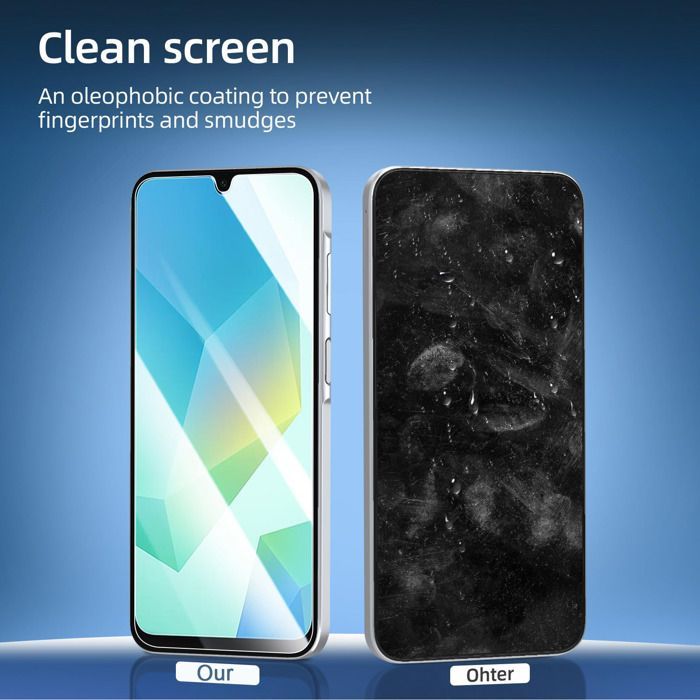 Lot de 3, Verre Trempé pour Samsung Galaxy A17 2025,Galaxy A16 5G,Galaxy A26 5G,Film en Protection écran
