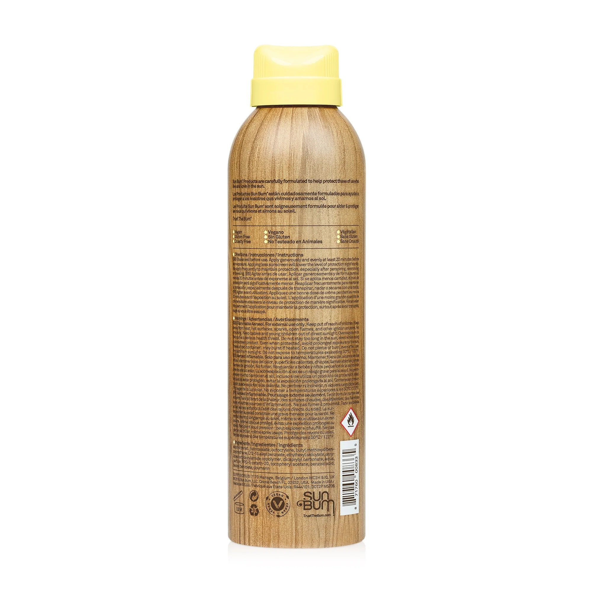 Sun Care SPF50 Sunscreen Spray - Spray solare corpo alta prot.