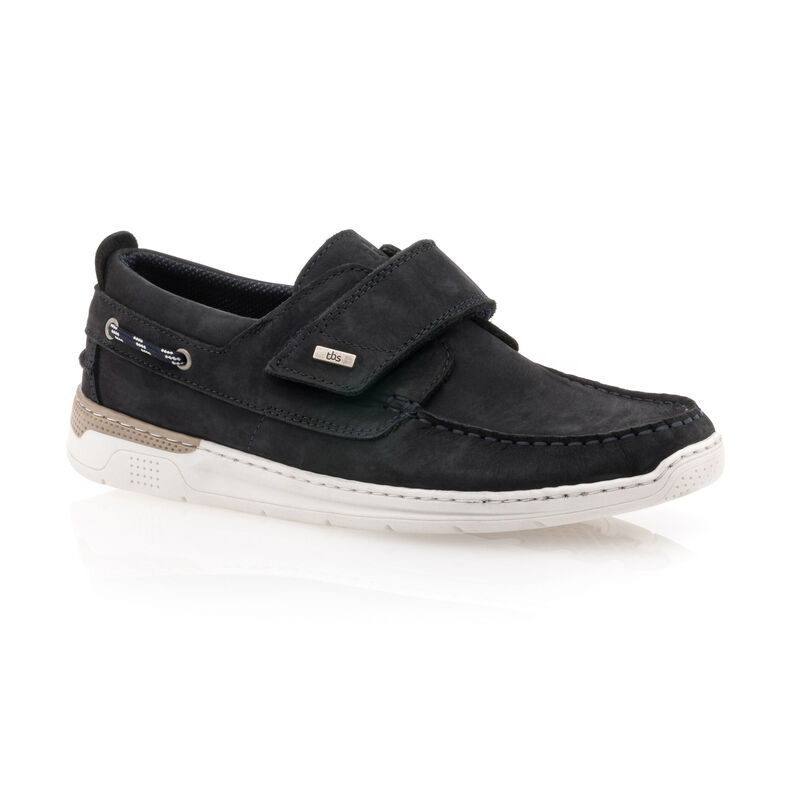 Mocasines/zapatos náuticos azules para hombre