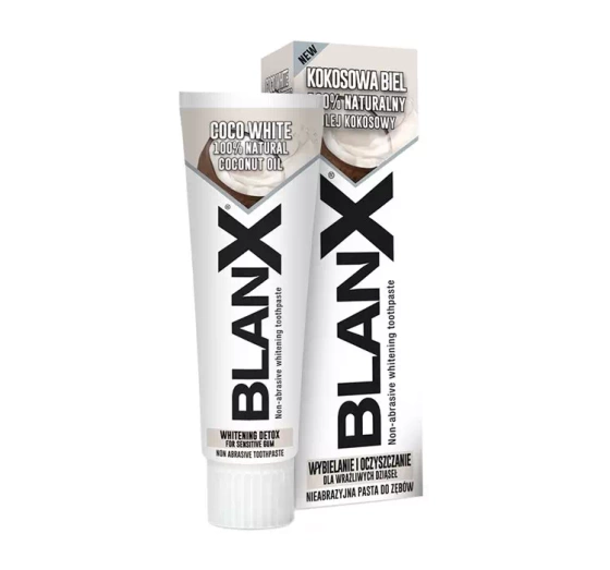 Blanx Coco White nieabrazyjna wybielająca pasta do zębów 75 ml