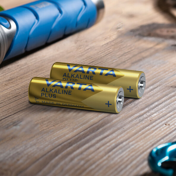 Alkalické baterie Plus AA, balení 100 ks