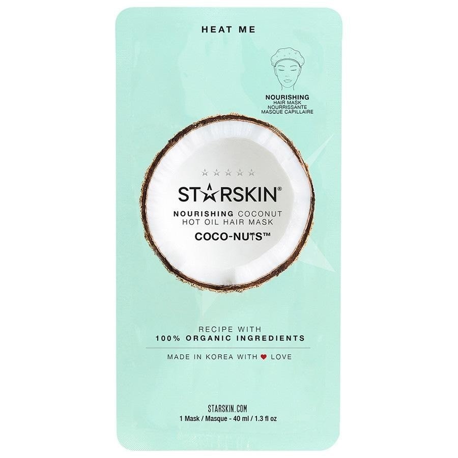 STARSKIN® plaukų kaukė „Coco-Nuts™“ maitinamasis karštas aliejus plaukams – 40 ml