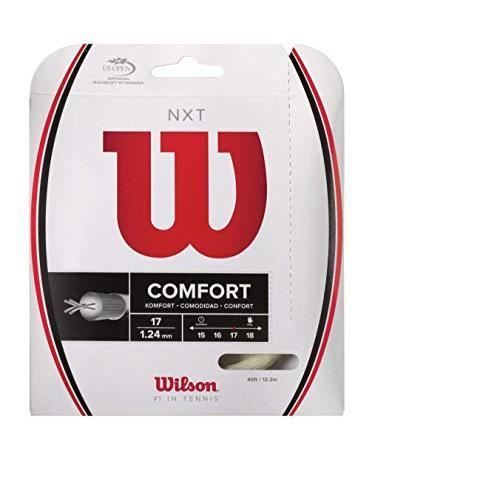 Cordage tennis - WILSON - NXT - 1.24 mm (17) - 12.2 m (40 ft) - Confort