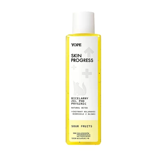 Yope Skin Progress micelarny żel pod prysznic Sour Fruits 200ml