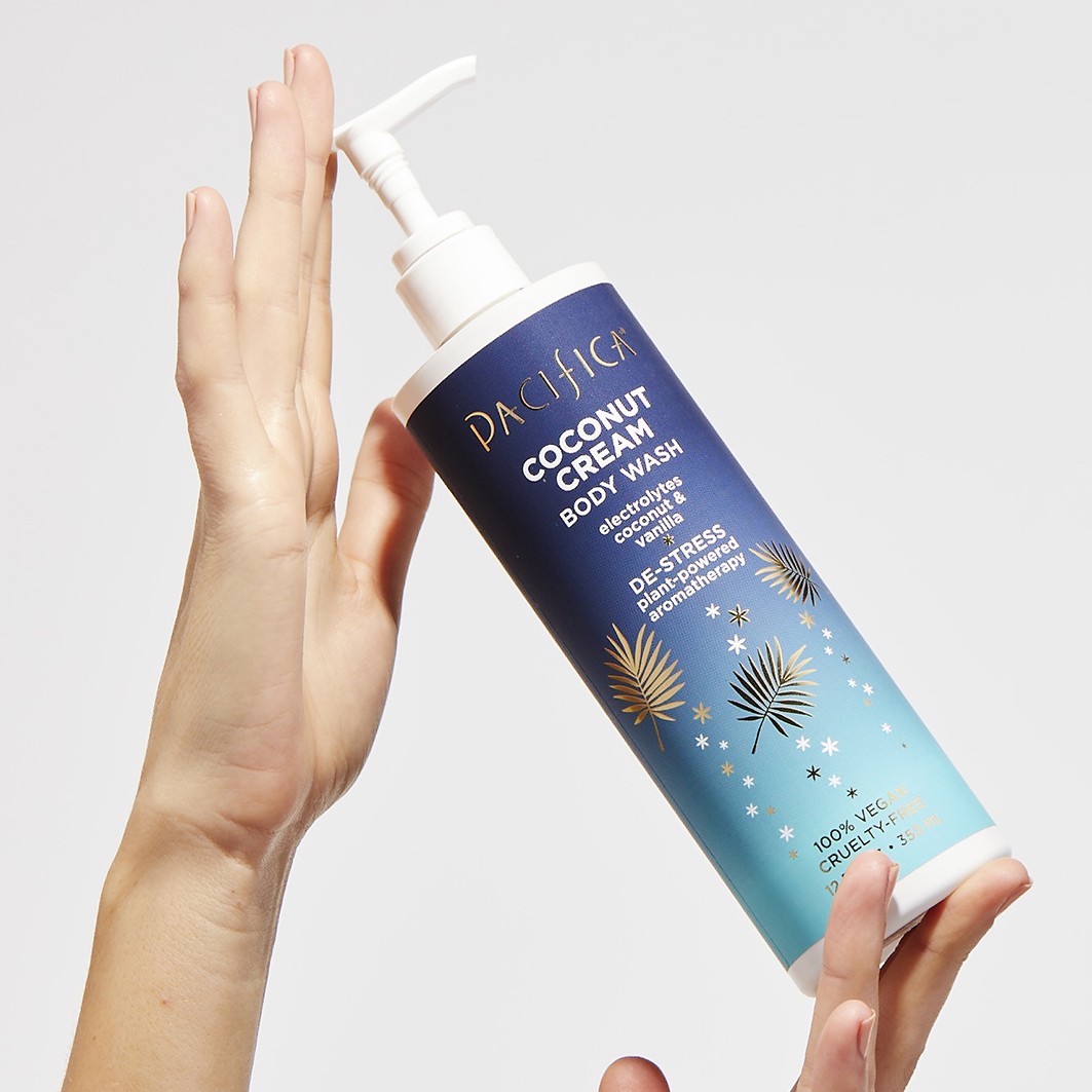 Pacifica Kokosnusscreme-Duschgel - 355 ml