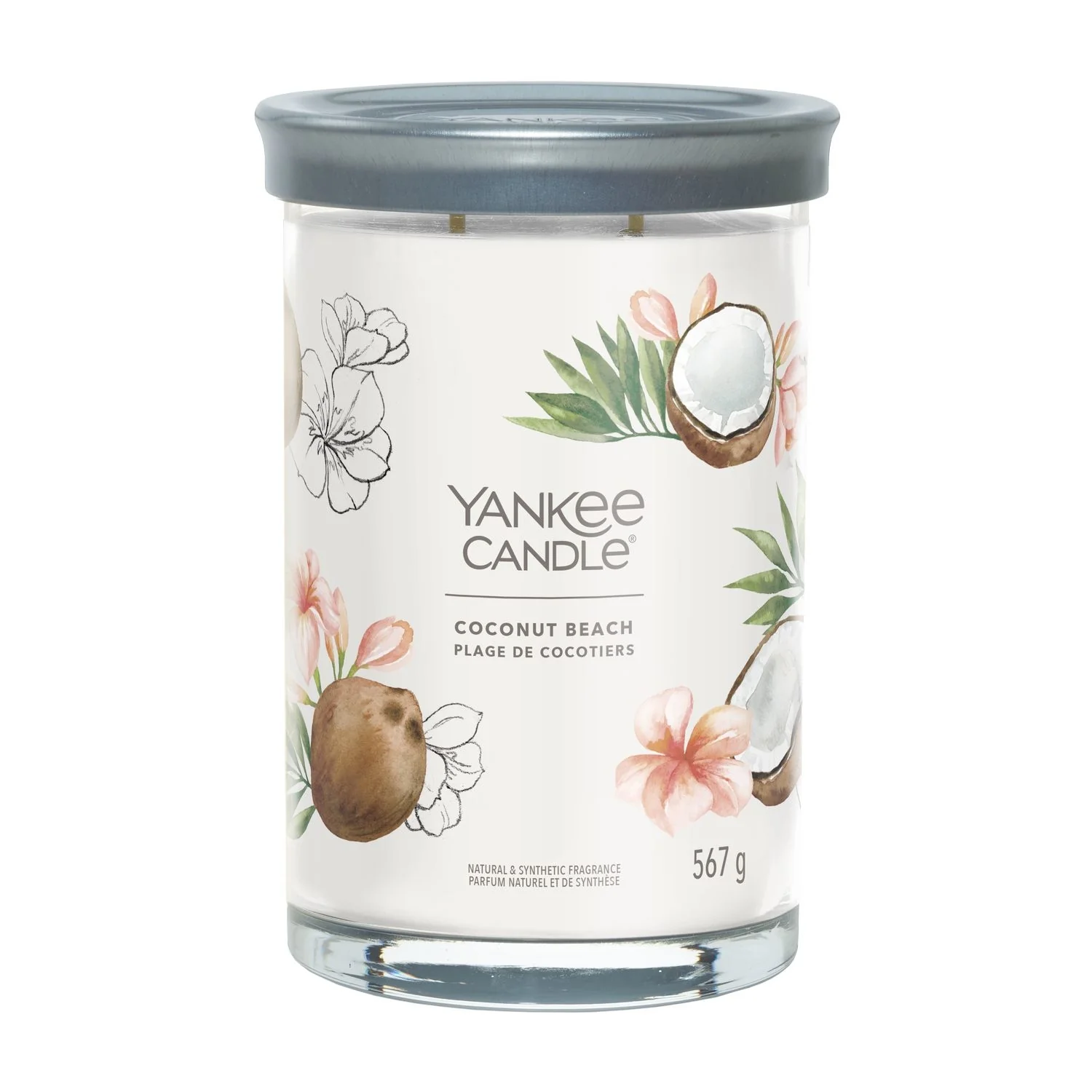 Signature Tumbler Candles Coconut Beach - Candela Profumata
