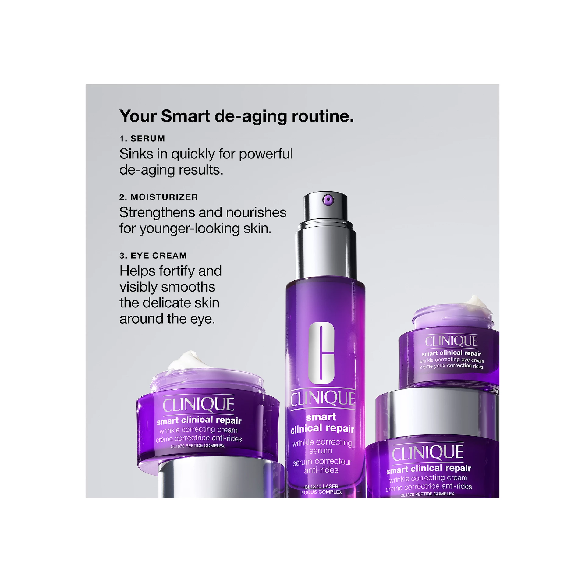 Smart Clinical Repair krema za lice protiv bora bogata 50 ml - Clinique