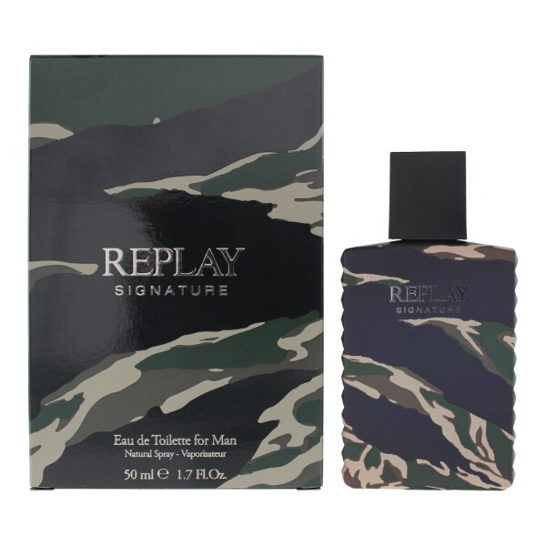Replay Signature For Man tualetinis vanduo 50ml | Kvapas | Supervaistas