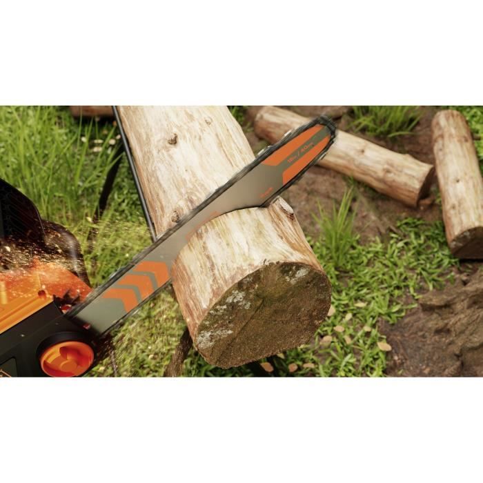 Tronçonneuse électrique filaire - BLACK&DECKER - BECS2040-QS - 2000W - 40cm