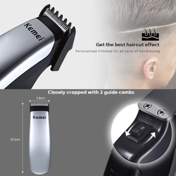 Rasoir électrique Homme Mini Tondeuse Cheveux Barbe Moustache Nettoyage de Visage pour voyage Maison