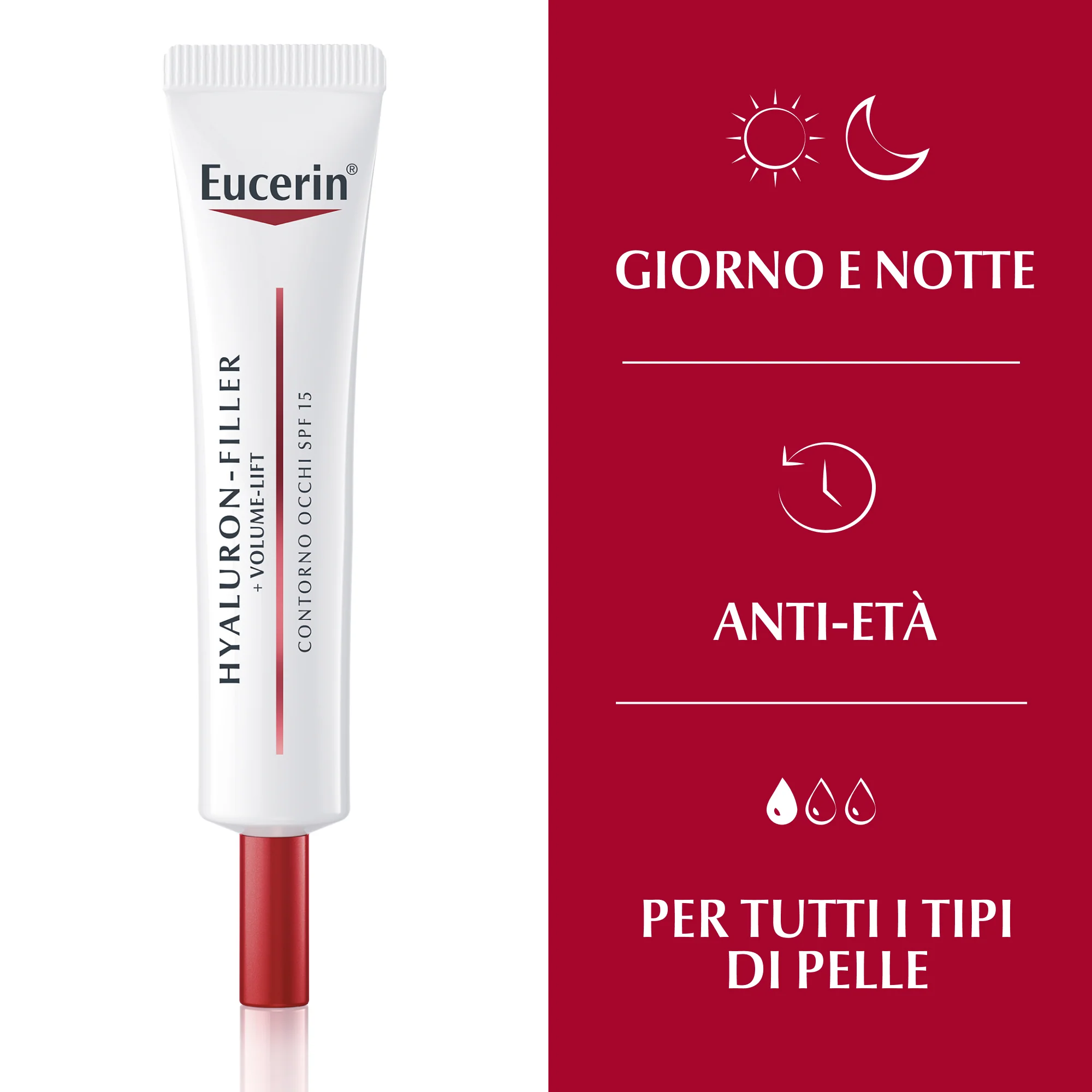 Hyaluron-Filler + Volume-Lift Hyaluron-Filler + Volume-Lift Contorno Occhi - Contorno occhi antirughe