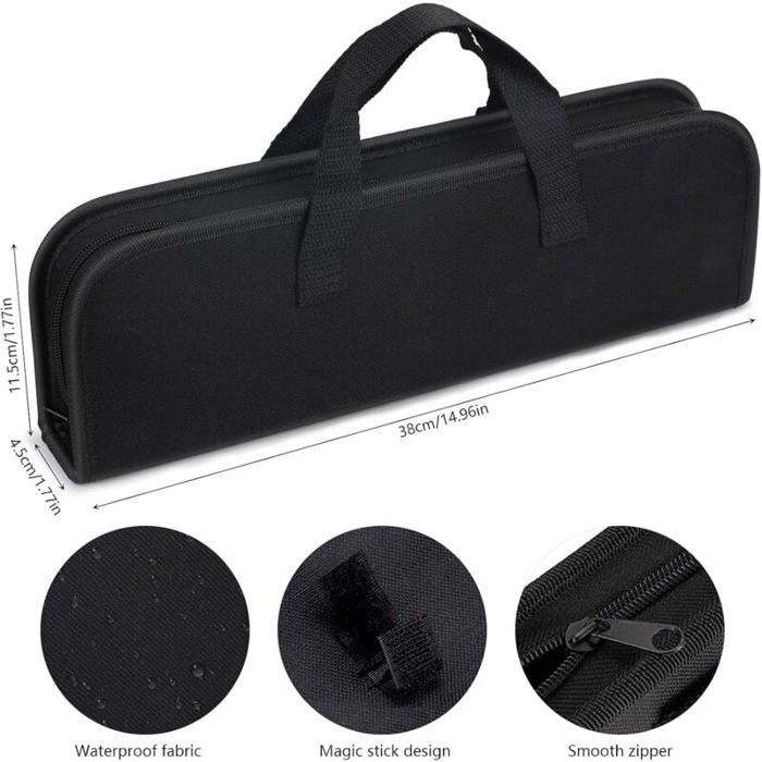 Ensemble Outils Barbecue, 16 Pièces, Ustensiles Acier Inox, Boîte Rangement, Camping Jardin