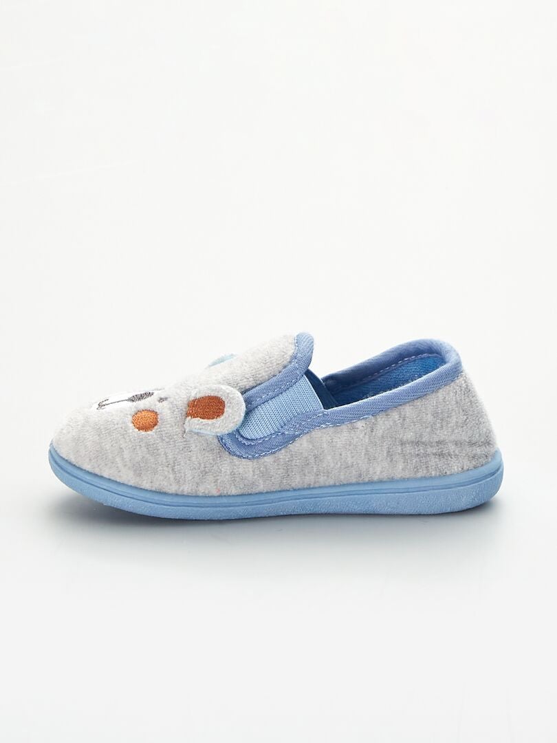 Berenslippers - BLAUW