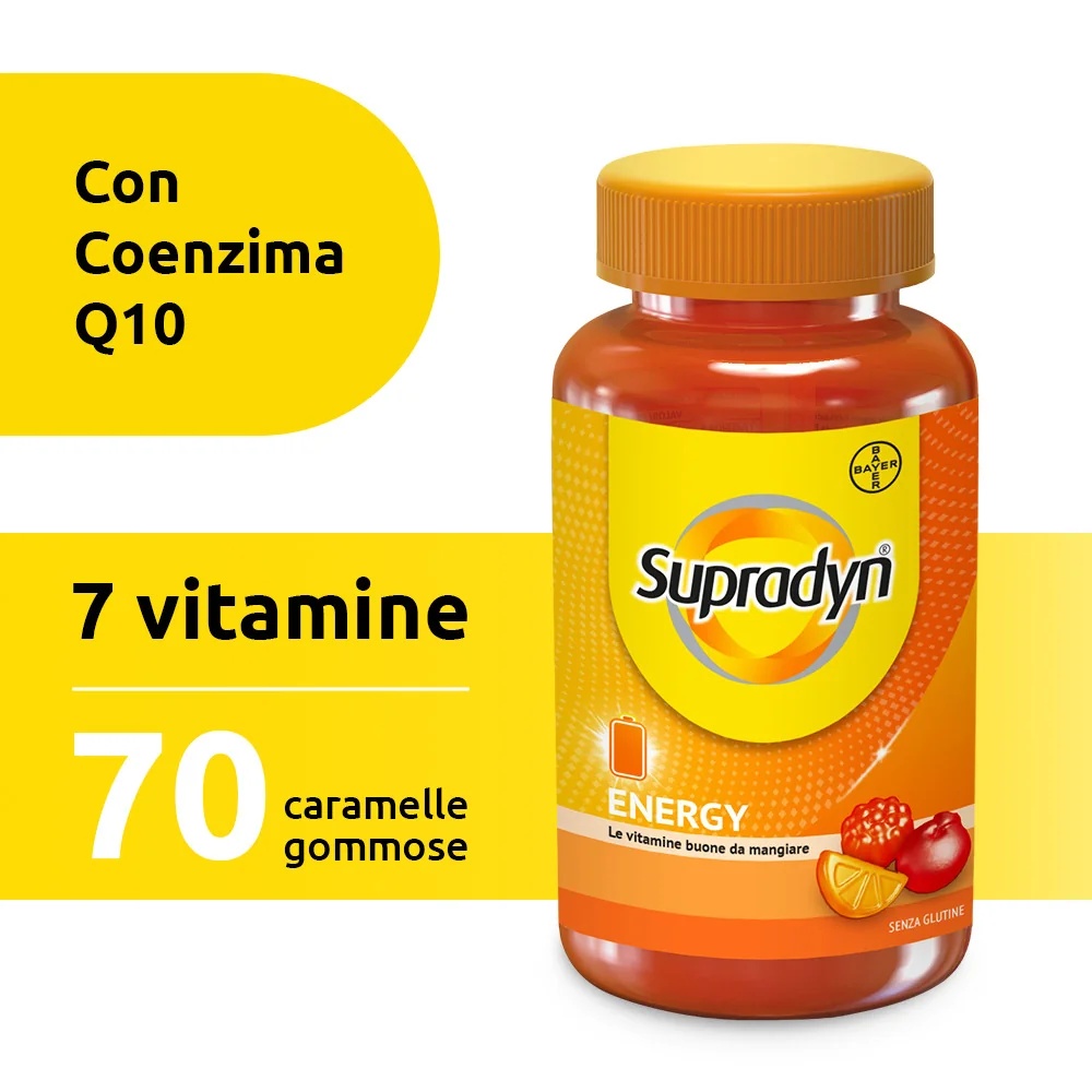 SUPRADYN Supradyn Energy multivitamine voedingssupplement 70 gummies