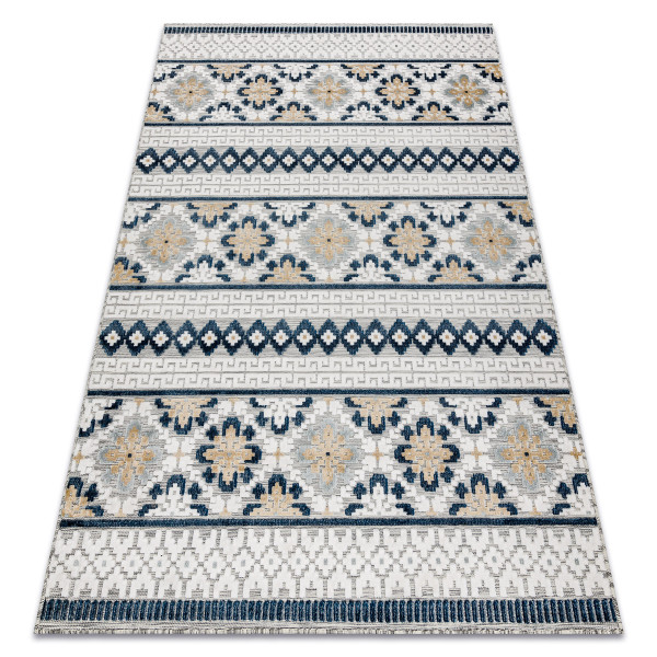 Dywan Strukturalny BOTANIC 65252 Boho płasko 157x220 cm