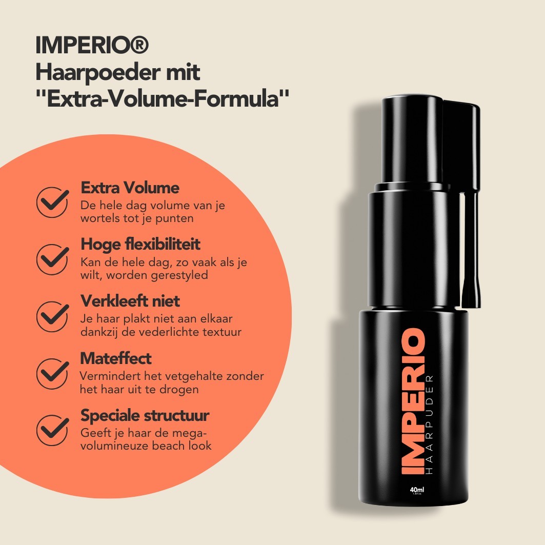 Imperio plaukų pudra IMPERIO apimties suteikianti pudra - 40 ml