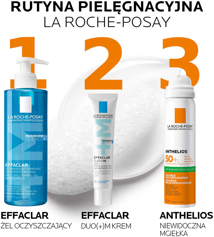 La Roche-Posay Anthelios Osvěžující sprej na obličej proti lesku pleti SPF 50+