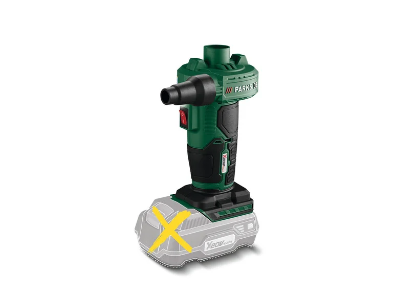 PARKSIDE® Akkukäyttöinen kompressori/ilmapumppu PAK 20-Li B2, 20 V
