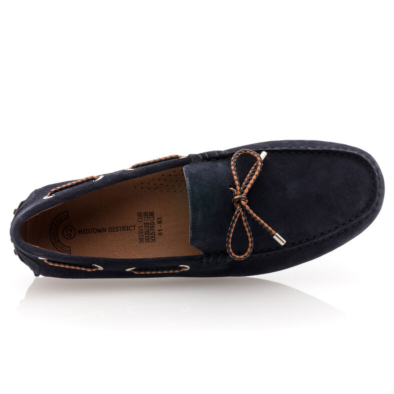 Herr Blå Loafers/Båtskor