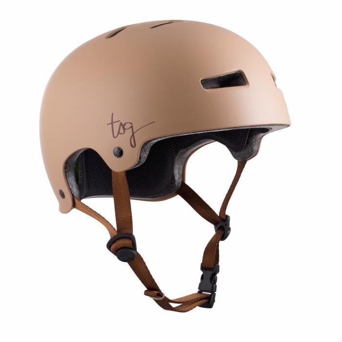 TSG Evolution Bowl Helmet - Women's - Satin Sand - ABS Hardshell - 14 vents