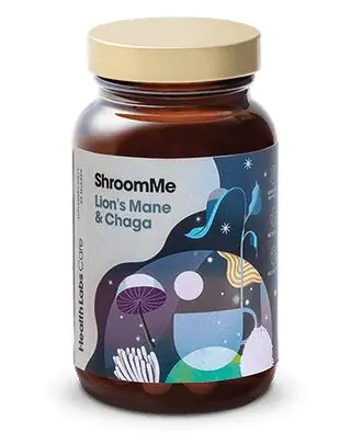 Heath Labs ShroomMe Lion’s Mane & Chaga Preparat na pamięć i koncentrację Proszek