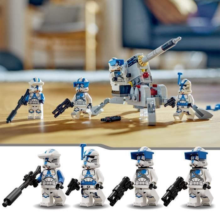 LEGO® Star Wars 75345 501st Legion Clone Troopers Battle Pack, Toy with Cannon