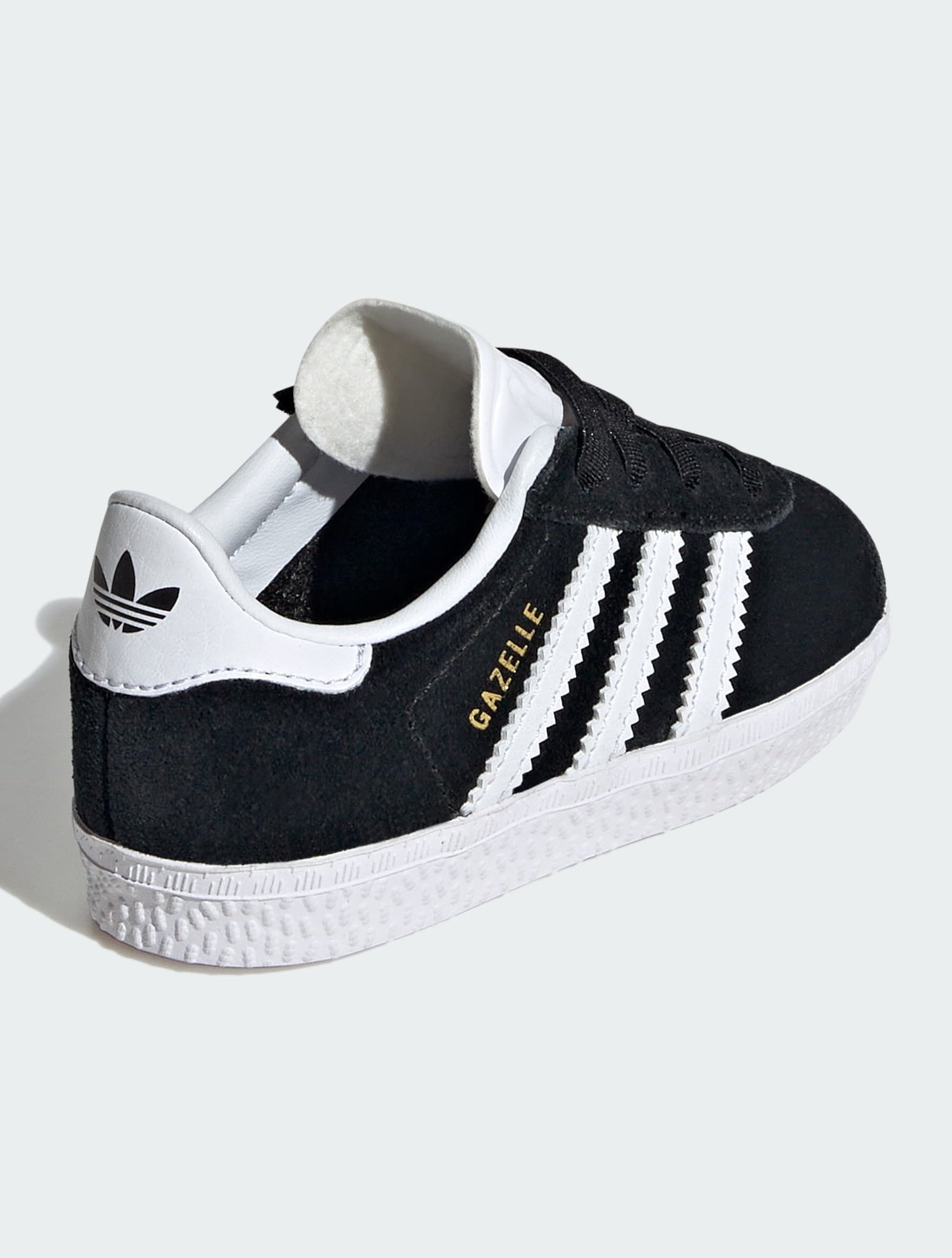 adidas Originals GAZELLE UNISEX - Edzőcipő - fekete, felhőfehér, felhőfehér