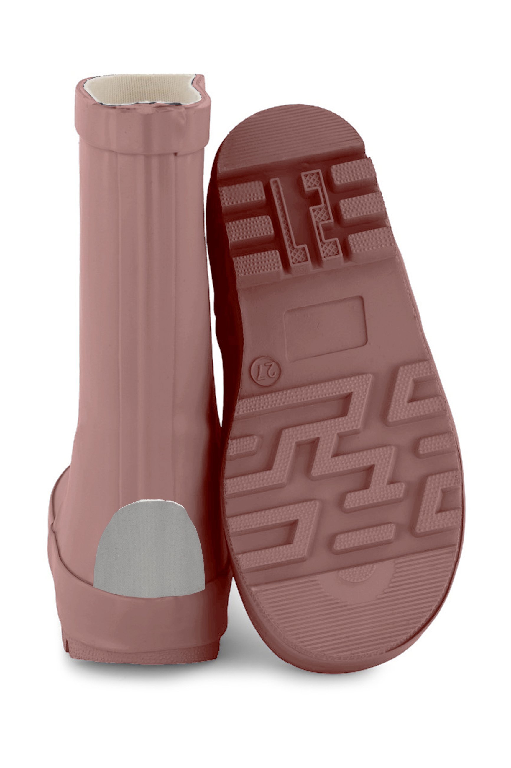 mikk-line SOLID - Bottes en caoutchouc - burlwood