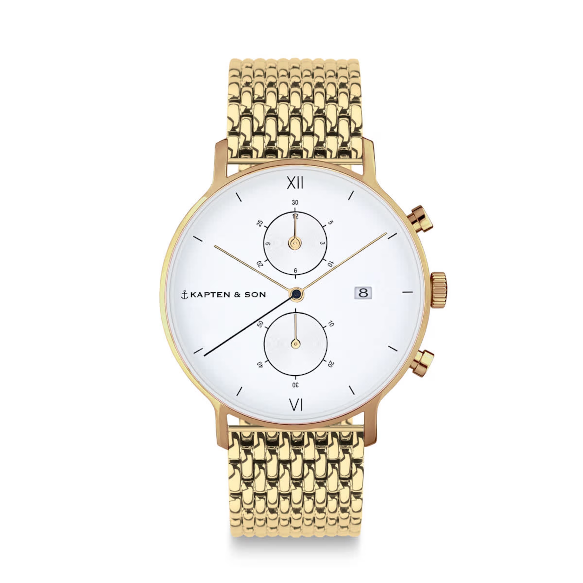 Chrono Gold Acier Tissé