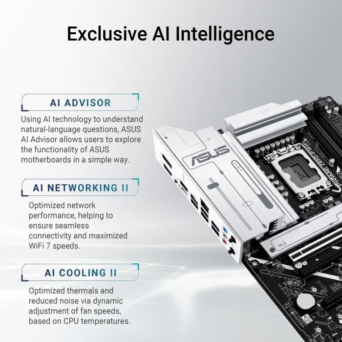 Mainboard – ASUS – PRIME Z890-P – Sockel LGA1851 – PCIe 5.0 – RGB