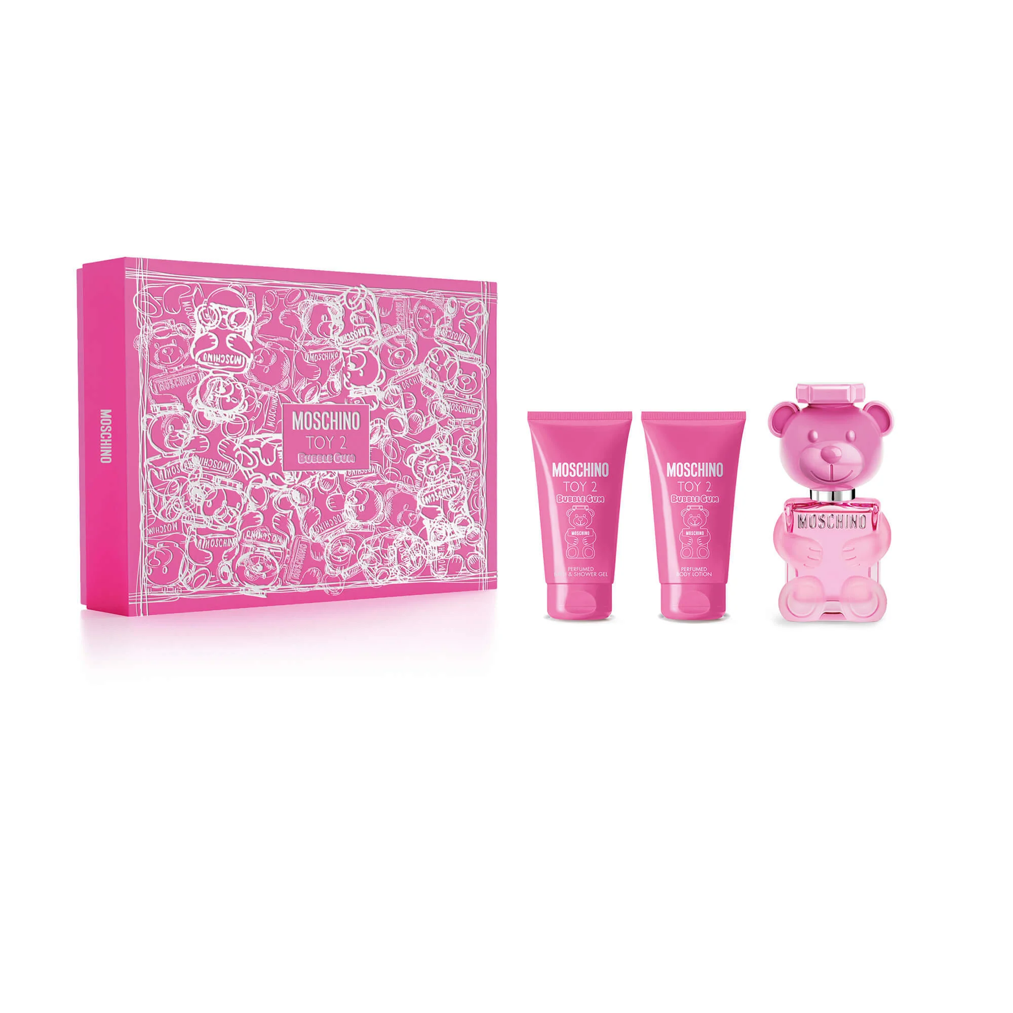 Moschino Toy Cofanetto Moschino Toy 2 Bubble Gum Eau de Toilette - Cofanetto Profumo Donna, Eau de Toilette
