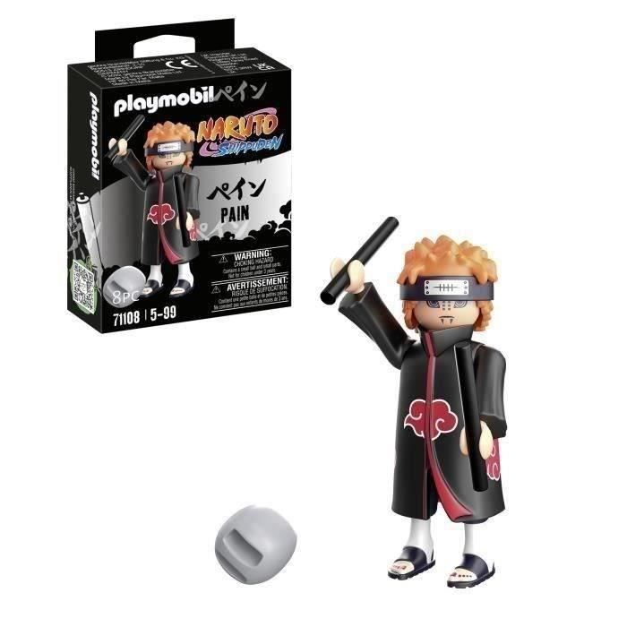 PLAYMOBIL 71108 Pain, Naruto Shippuden, Ninja Manga-personage met accessoires