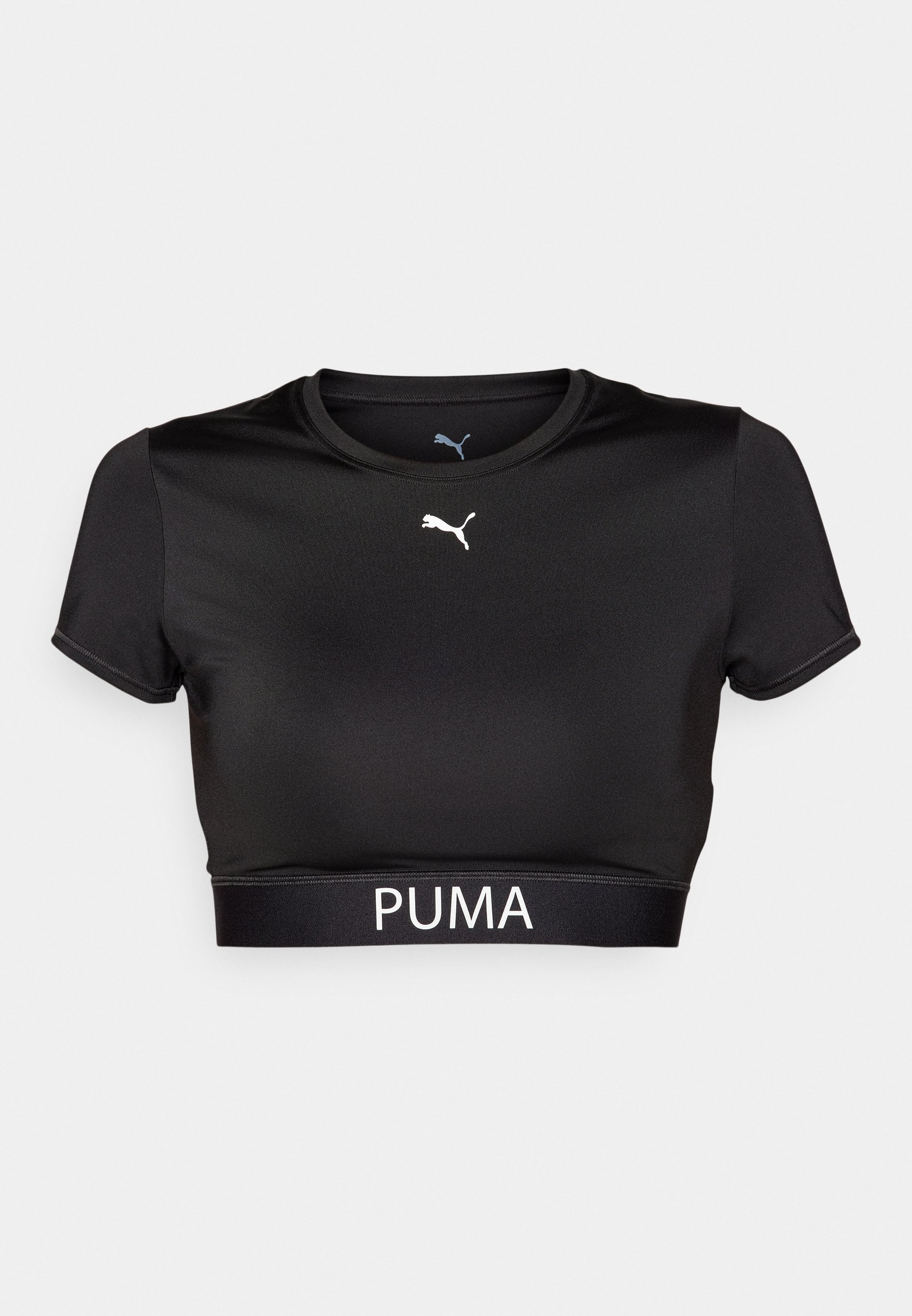 Puma STRONG TEE SHORT - Sport T-shirt - zwart