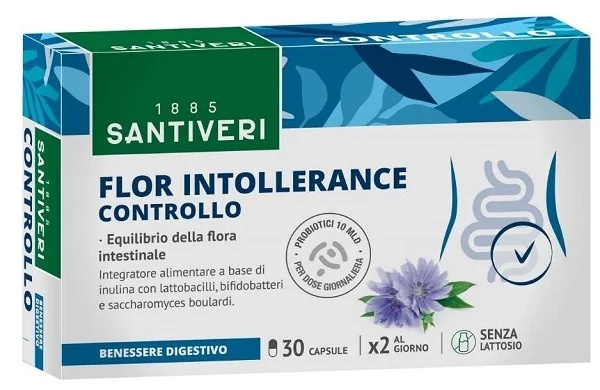 SANTIVERI Flor-intolerantiecontrole 30 capsules
